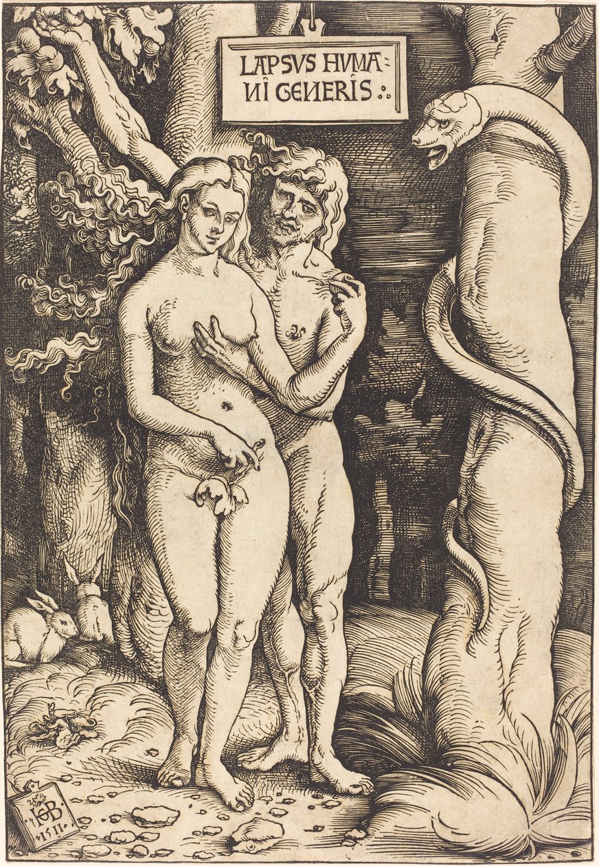 Adem ve Havva, 1511 by Hans Baldung Grien