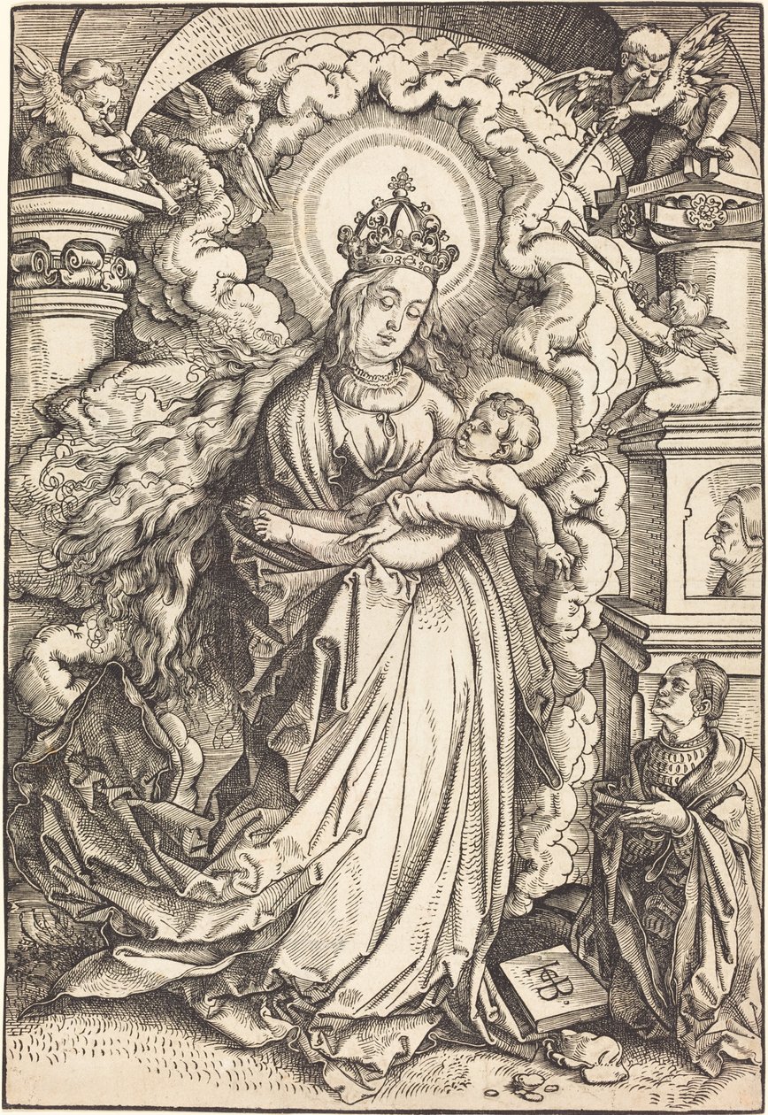 madonna ve çocuk by Hans Baldung Grien