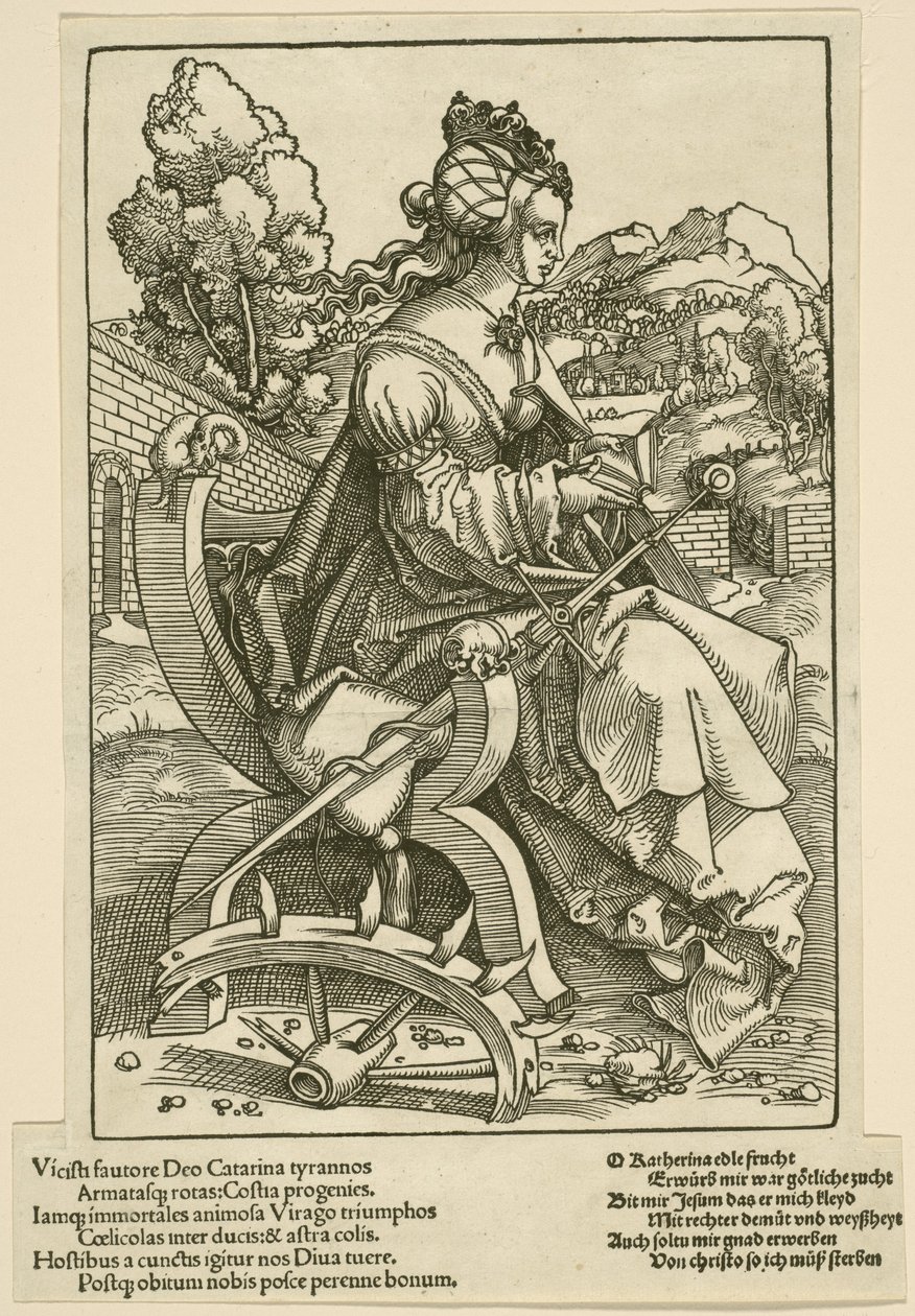Aziz Catherine, 1505-07 by Hans Baldung Grien