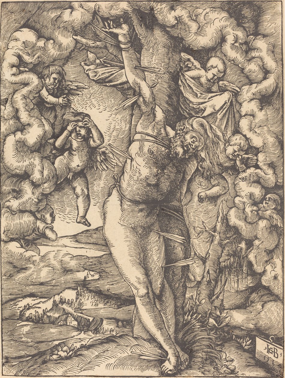Aziz Sebastian by Hans Baldung Grien