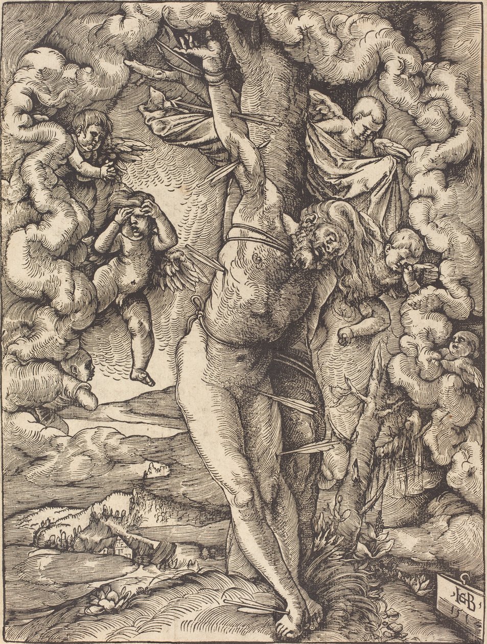 Aziz Sebastian, 1514 by Hans Baldung Grien