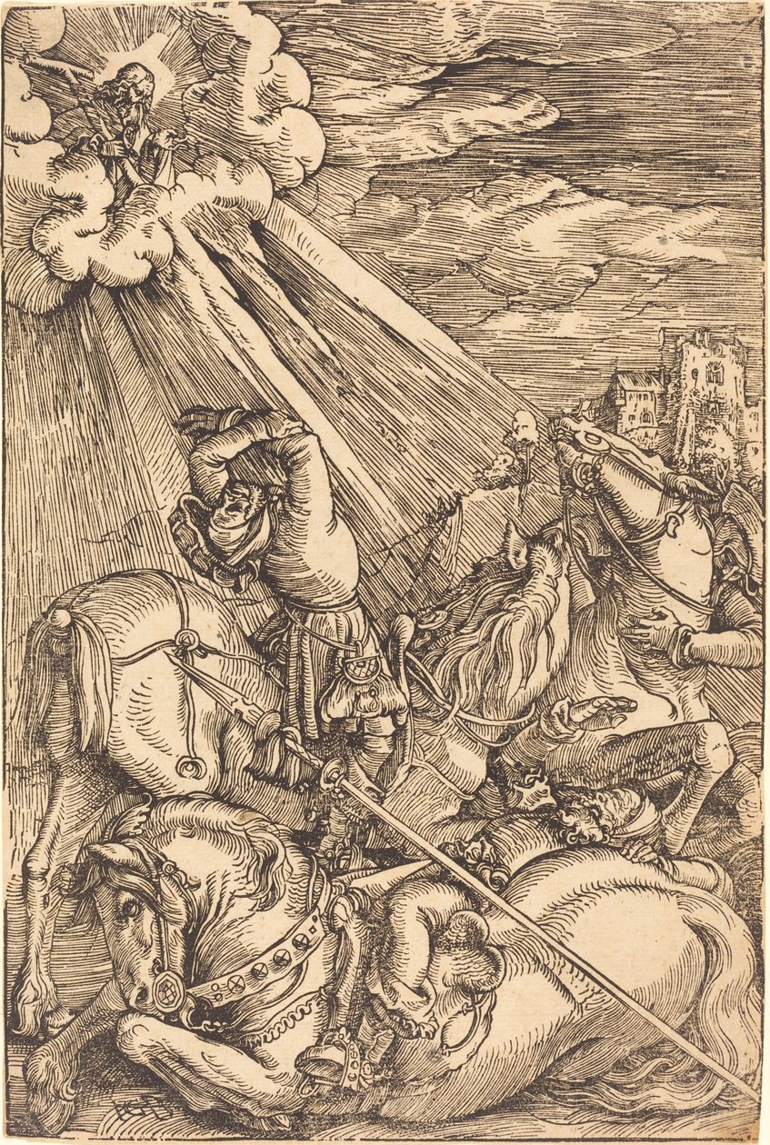 Aziz Paul Dönüşümü by Hans Baldung Grien