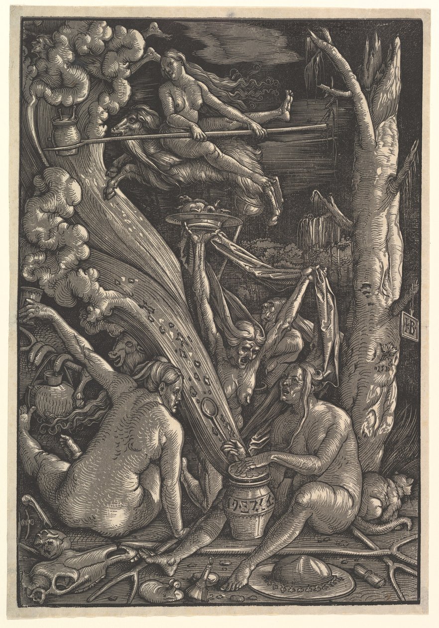 Cadılar, 1510 by Hans Baldung Grien