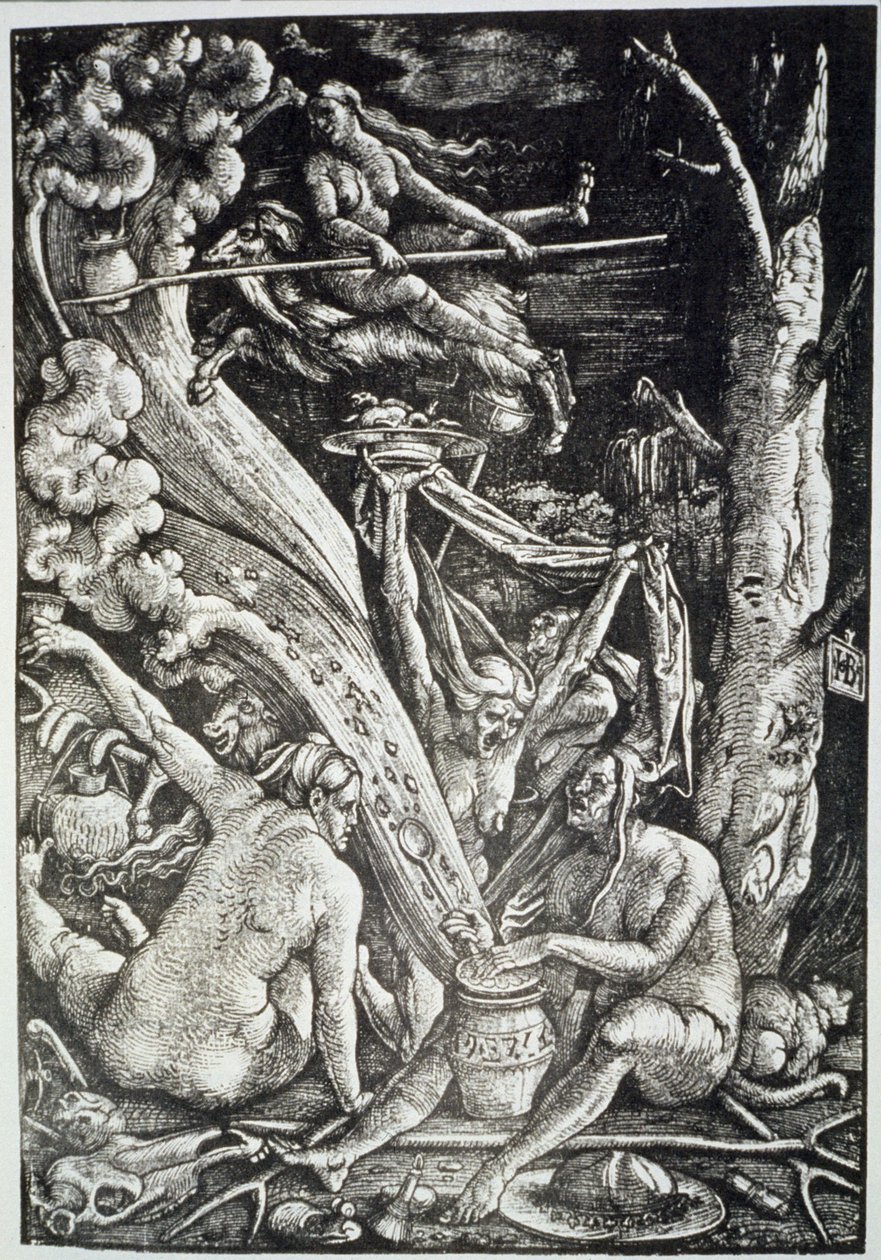 Şabat Günü Cadıları, Hans Baldung Grien