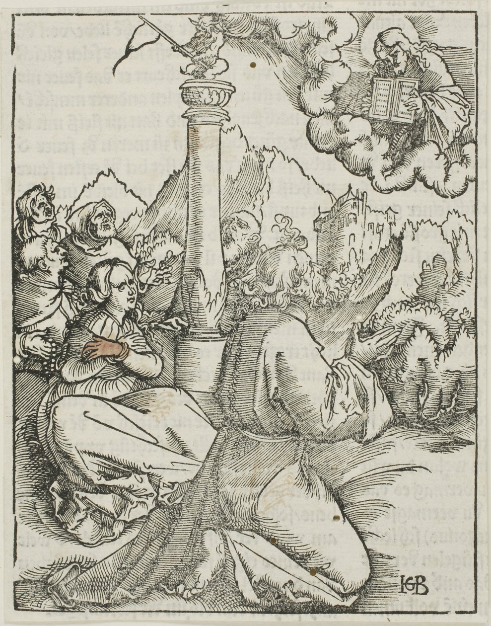 Benden Önce On Emirden Başka Tanrın Olmayacak by Hans Baldung Grien