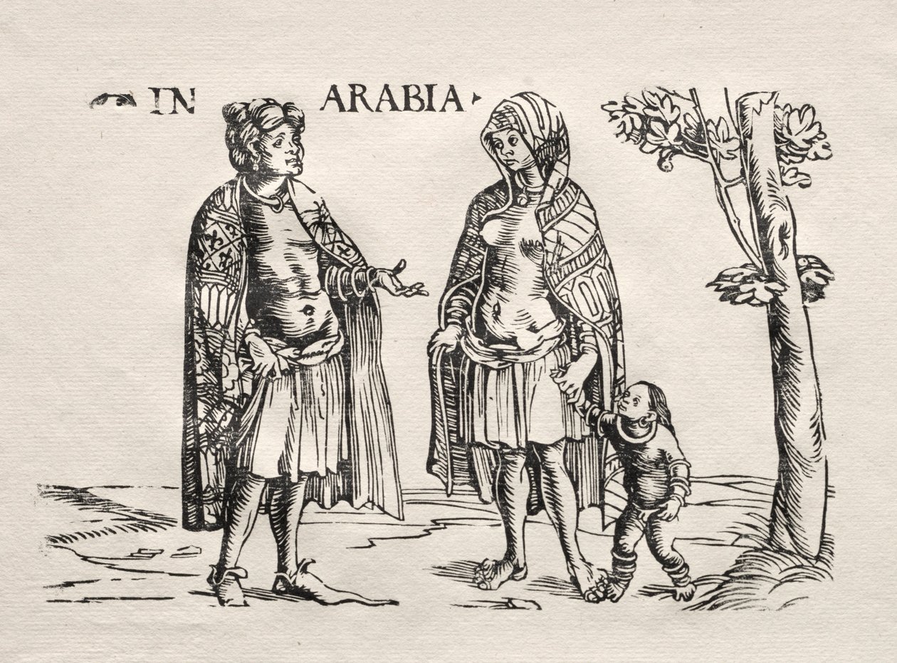Arabistan Yerlileri ve Hint Adaları. by Hans Burgkmair