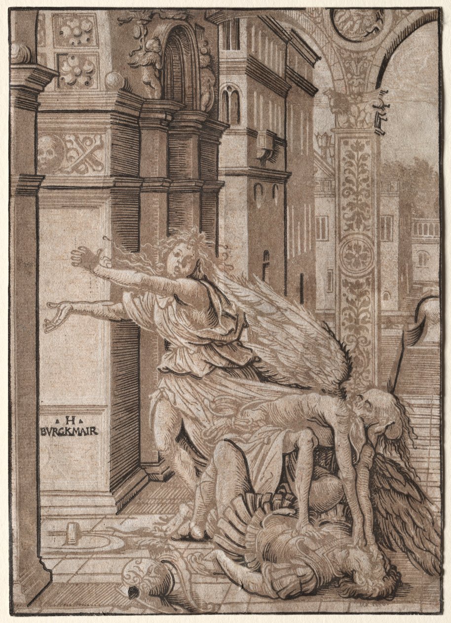 Ölümün Şaşırdığı Aşıklar, 1510. by Hans Burgkmair