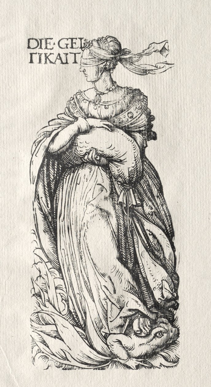 Yedi Kötülük: Hırs by Hans Burgkmair