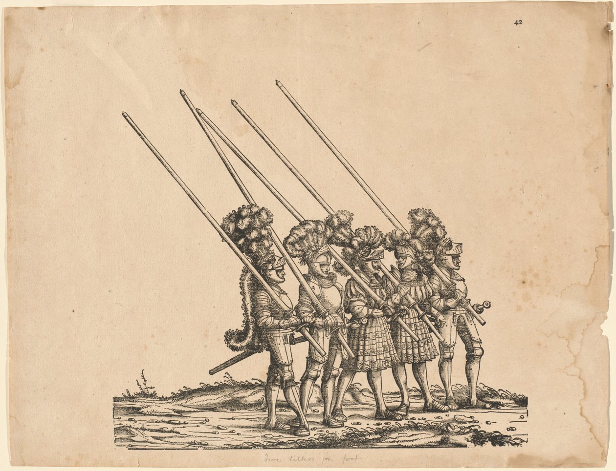 Yaya Beş Tilter by Hans Burgkmair I