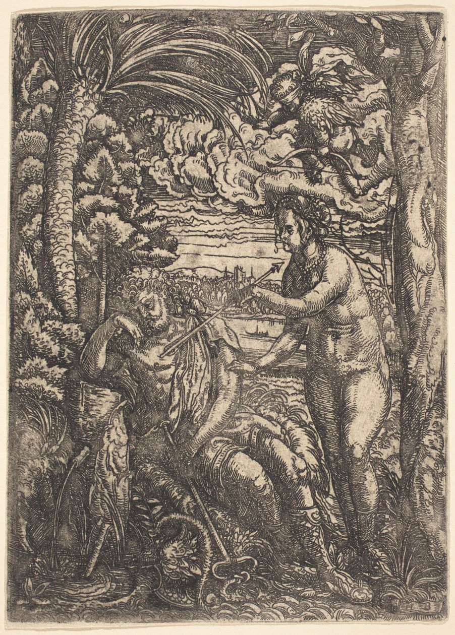 Merkür ve Venüs by Hans Burgkmair I