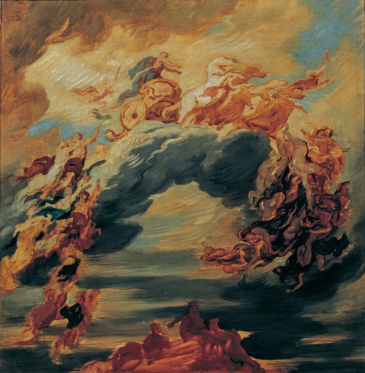 Işığın karanlığa karşı zaferi by Hans Canon