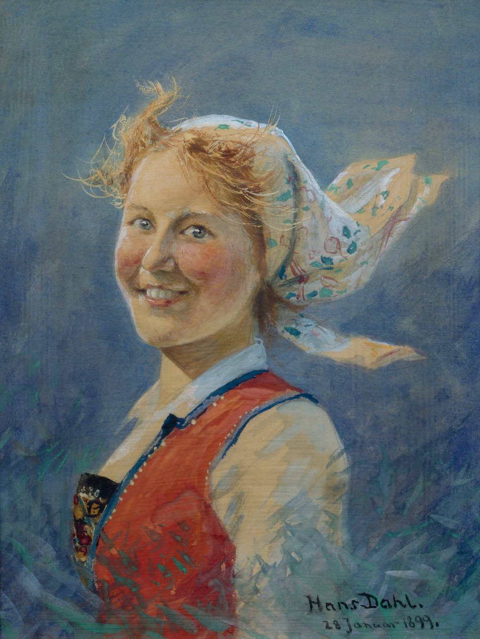 İyi bir ruh halinde by Hans Dahl