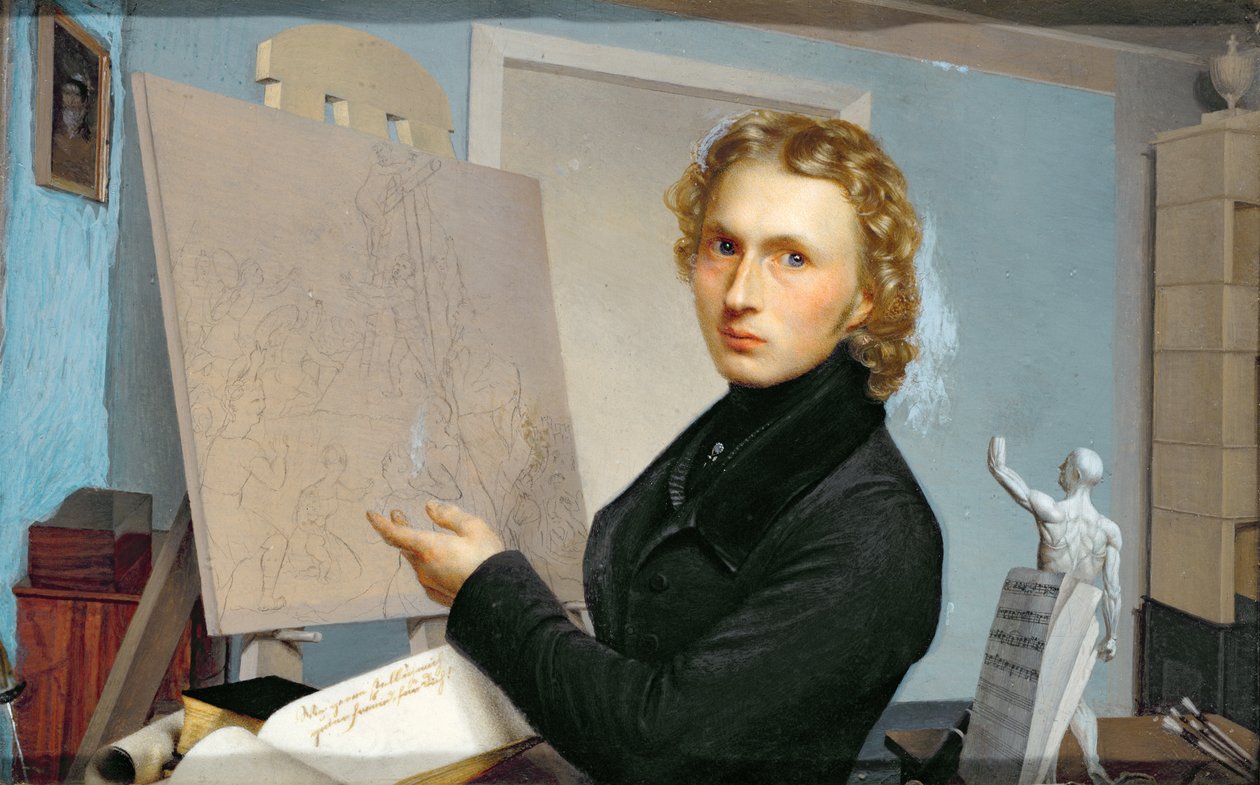 Otoportre, 1822 by Hans Heinrich Porth