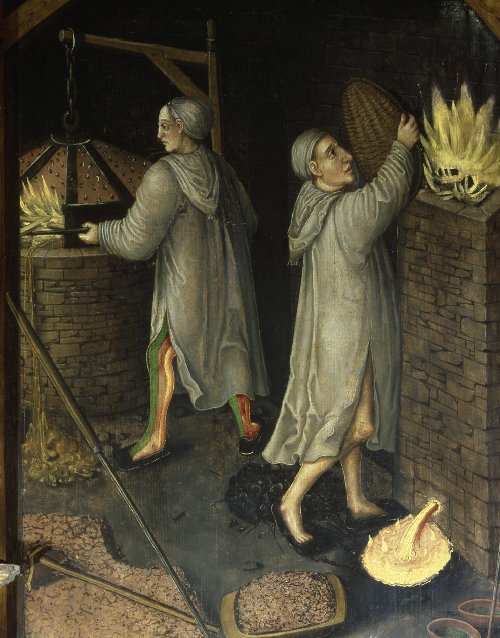 Madencilik Peyzajından Detay, 1521 by Hans Hesse