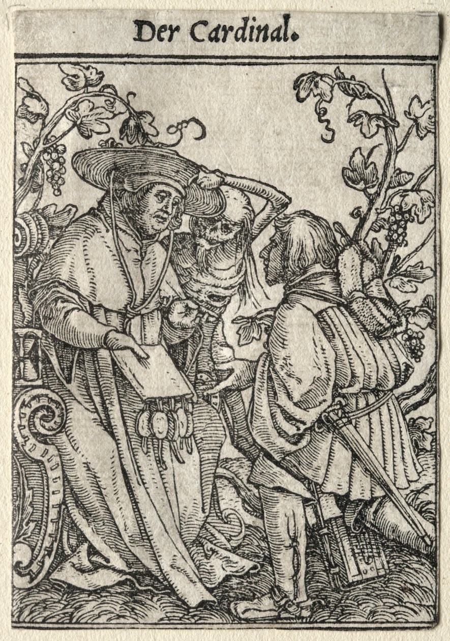 Ölüm Dansı: Kardinal by Hans Holbein