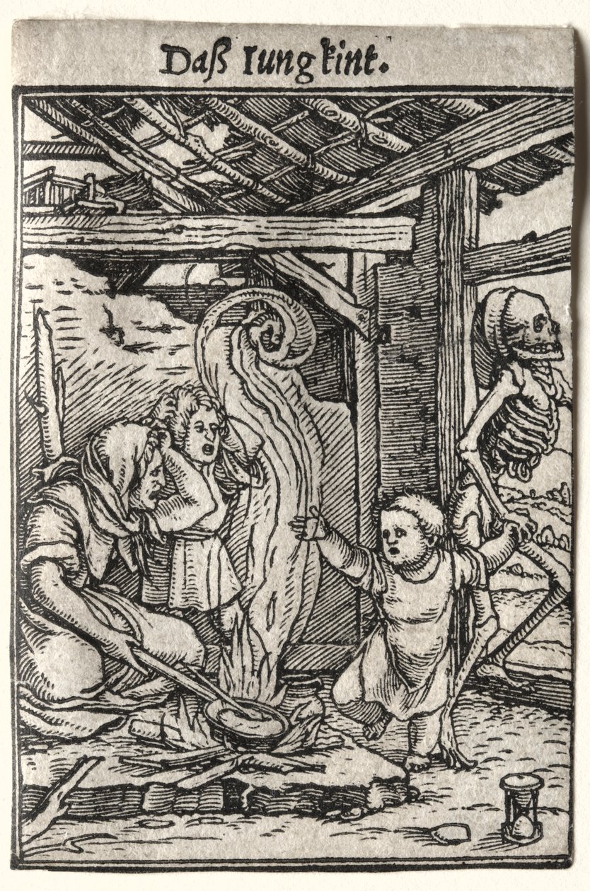 Ölüm Dansı: Çocuk by Hans Holbein