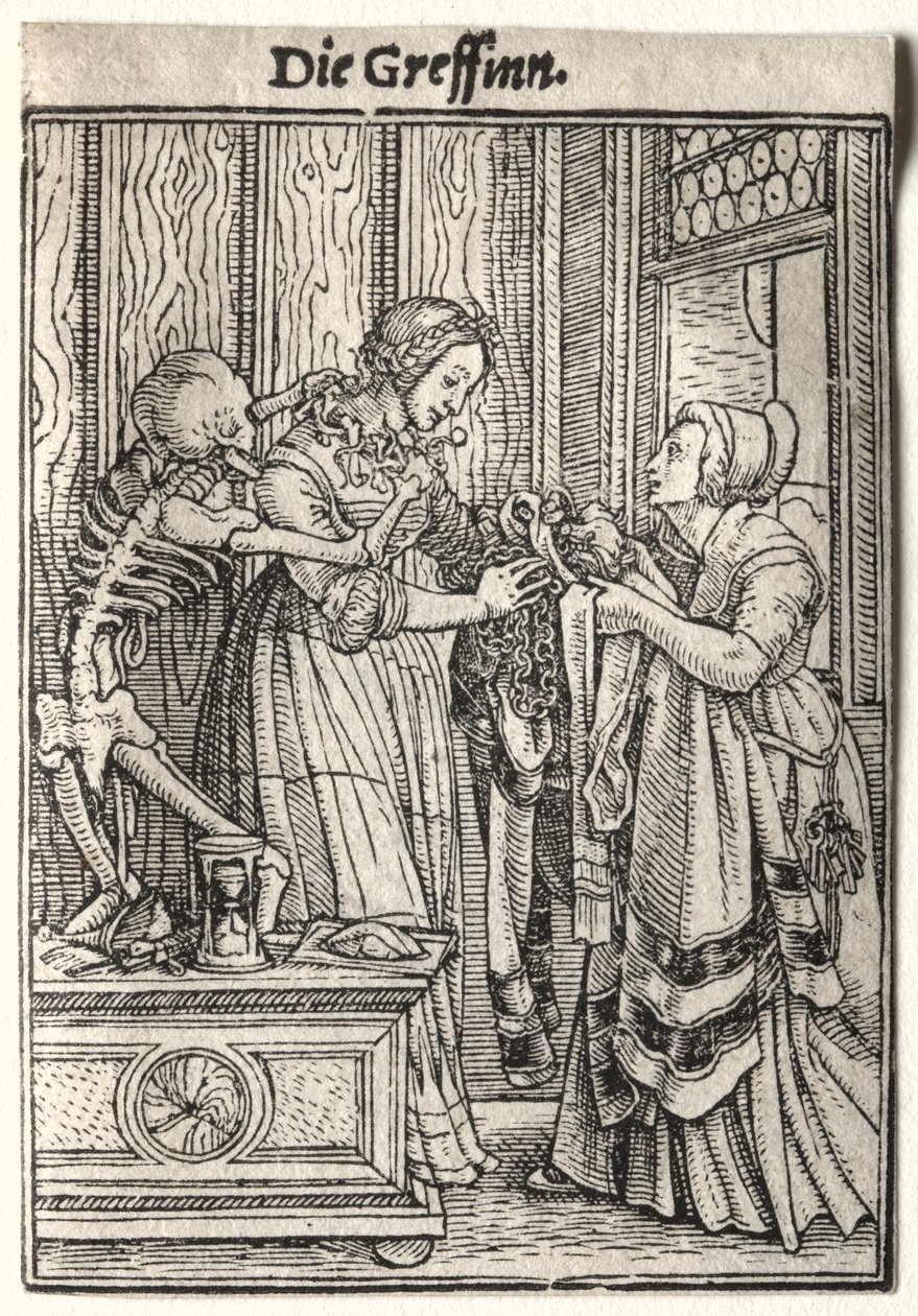 Ölüm Dansı: Kontes by Hans Holbein