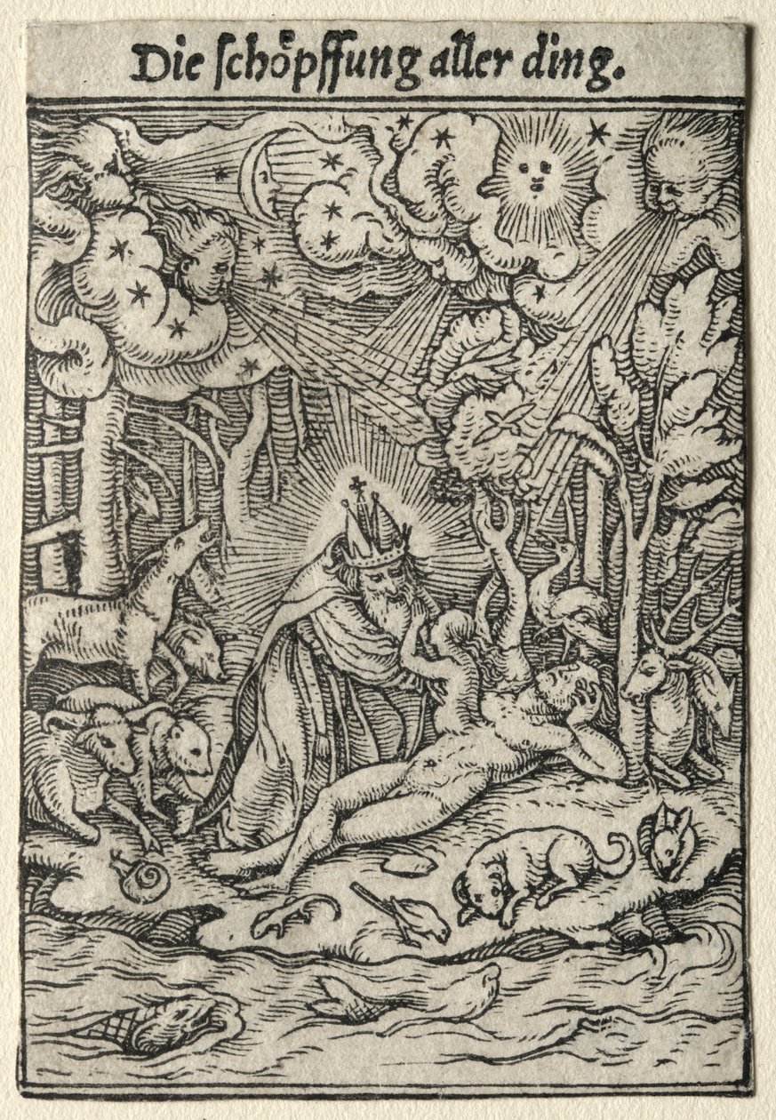 Ölüm Dansı: Yaratılış. by Hans Holbein