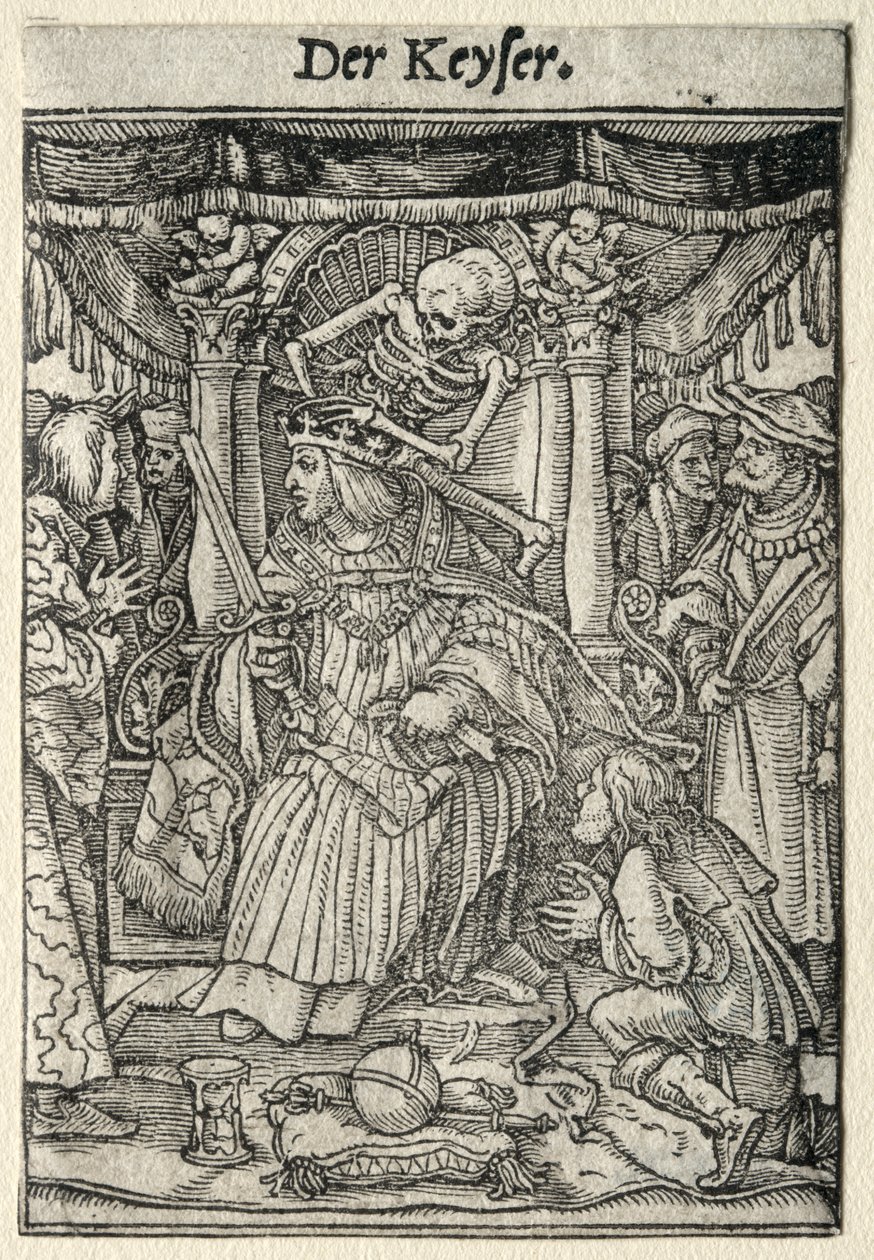 Ölüm Dansı: İmparator by Hans Holbein