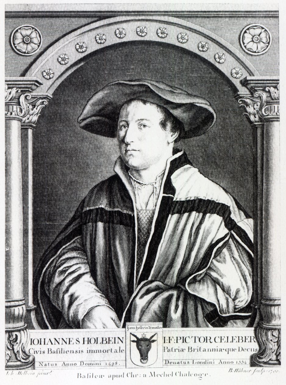 Hans Holbein Genç, Bartholomaus Huebner tarafından oyulmuş, 1790 by Hans Holbein der Jüngere