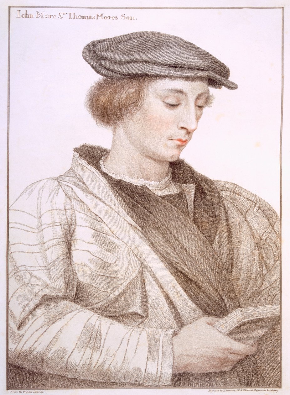 John More, Francesco Bartolozzi (1727-1815) tarafından oyulmuş by Hans Holbein der Jüngere