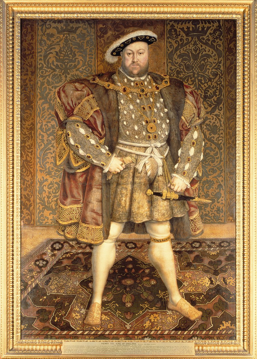 Henry VIII'in Portresi (1491-1547) by Hans Holbein der Jüngere