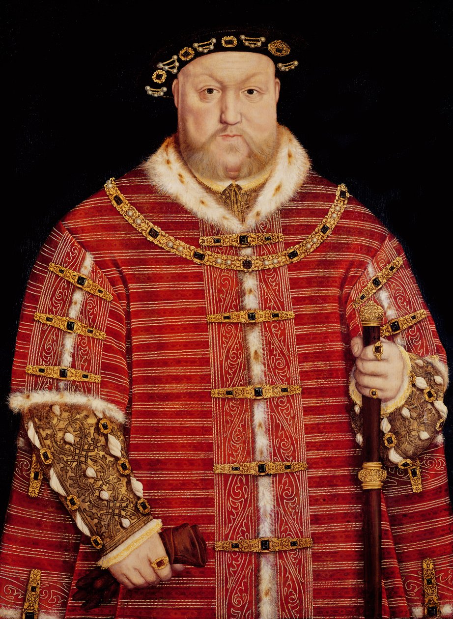 Portrait of Henry VIII  by Hans Holbein der Jüngere