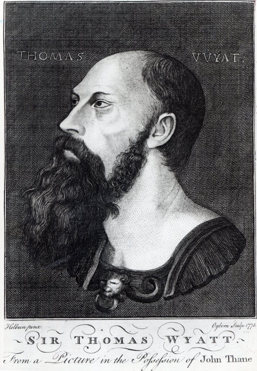 Ogborn tarafından oyulmuş Sir Thomas Wyatt the Younger