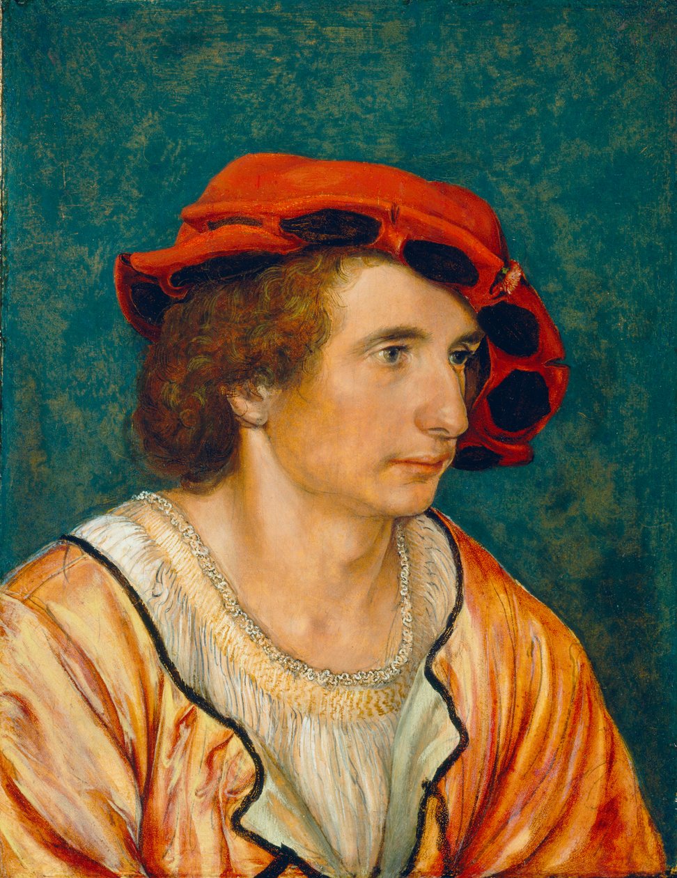 Portrait of a Young Man, c.1520-1530  by Hans Holbein der Jüngere