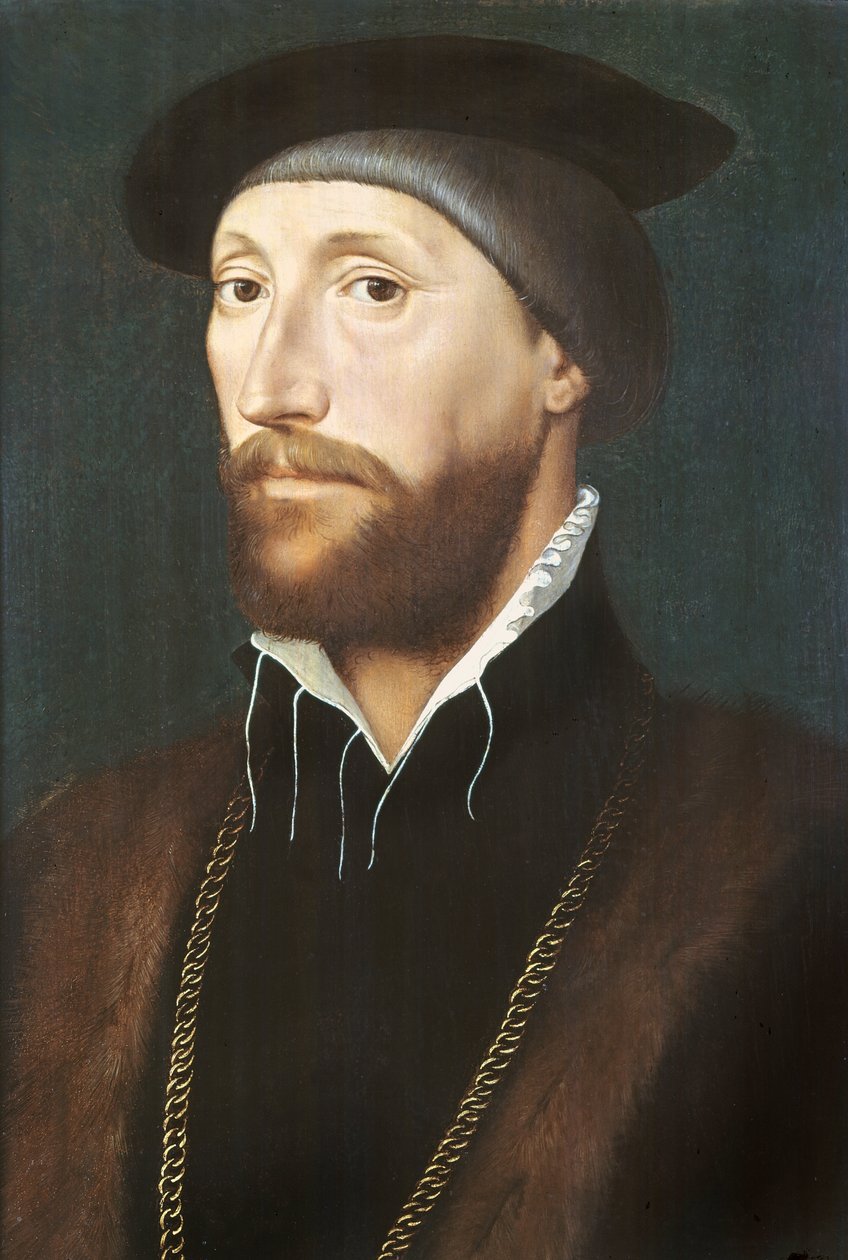 Sör Thomas Lestrange by Hans Holbein der Jüngere