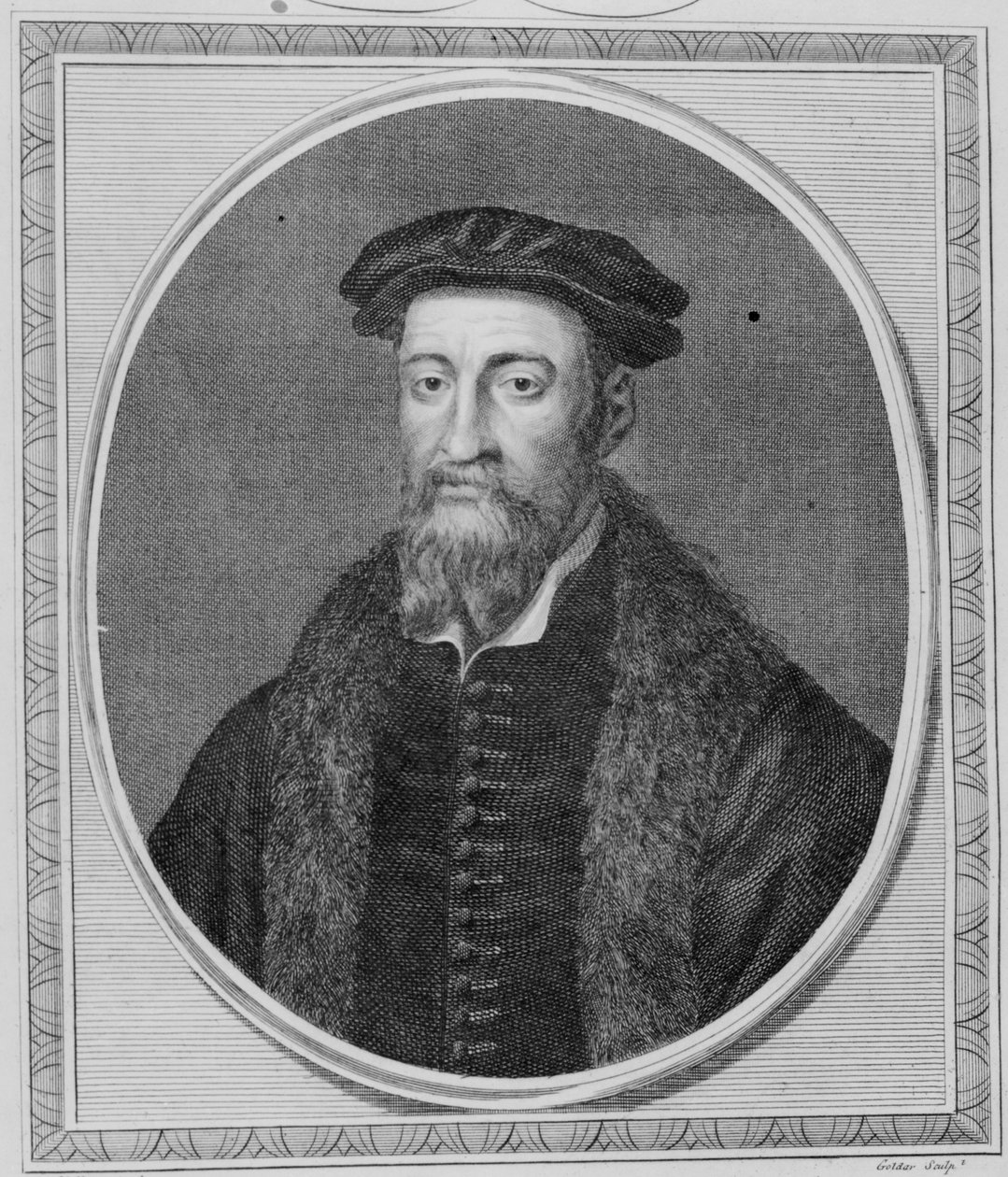 Sir Thomas Smyth, John Goldar tarafından kazınmış, 1785 by Hans Holbein der Jüngere