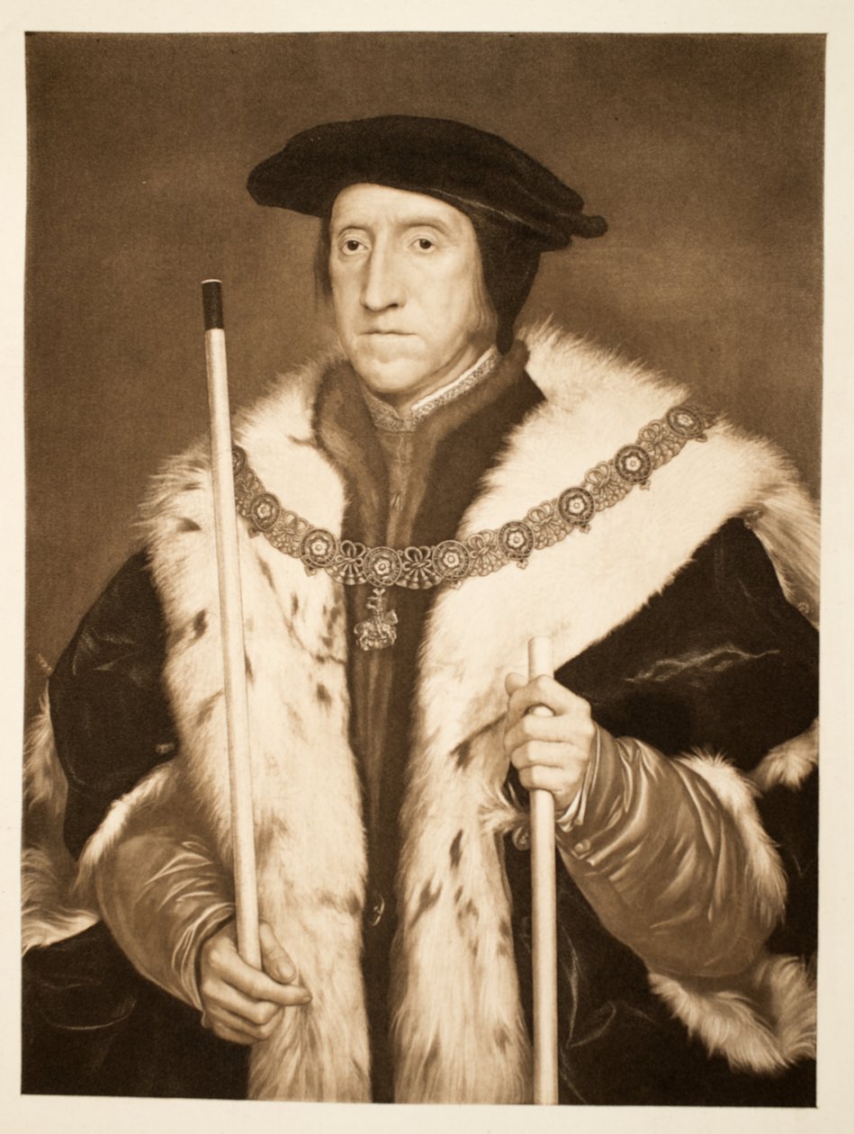 Thomas Howard, 3. Norfolk Dükü, pub. 1902 (kollotip) by Hans Holbein der Jüngere