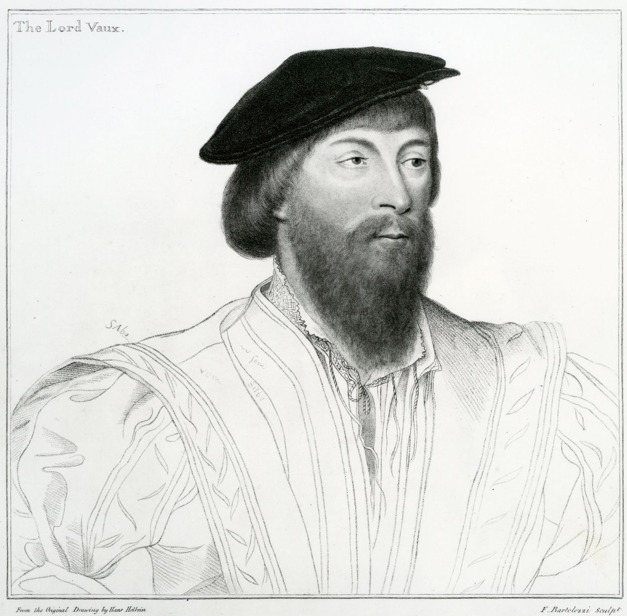 Thomas Vaux, 2nd Baron Vaux of Harrowden  by Hans Holbein der Jüngere