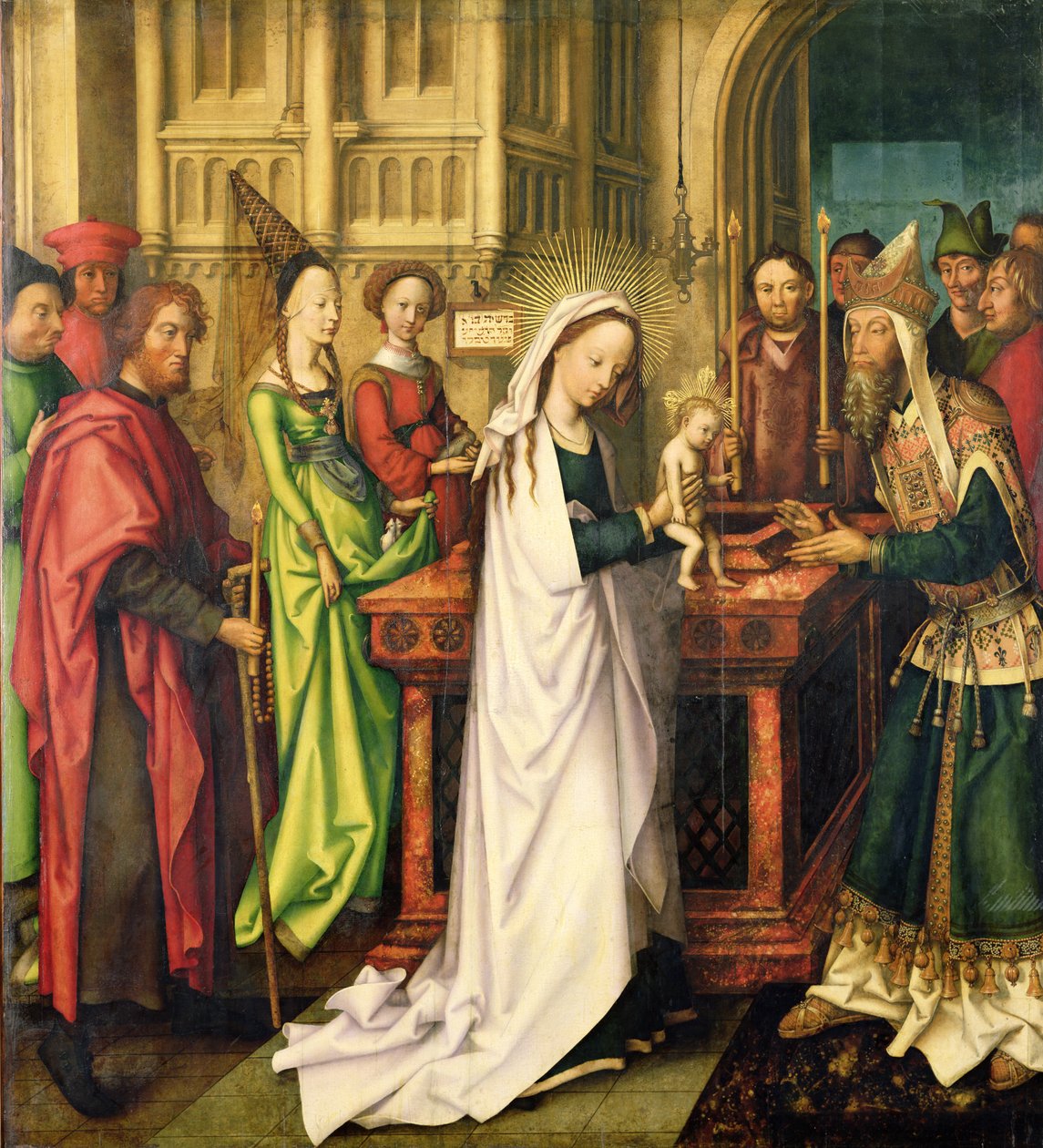 Tapınakta İsa tasviri, 1500 (ayrıca bkz. 147226) by Hans Holbein the Elder
