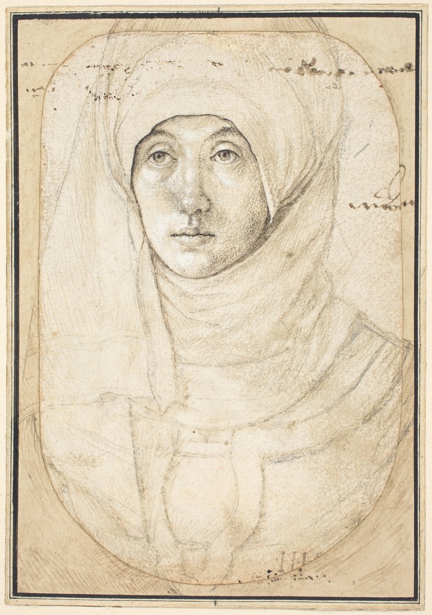 Bir Kadının Portresi [rekto] by Hans Holbein the Elder