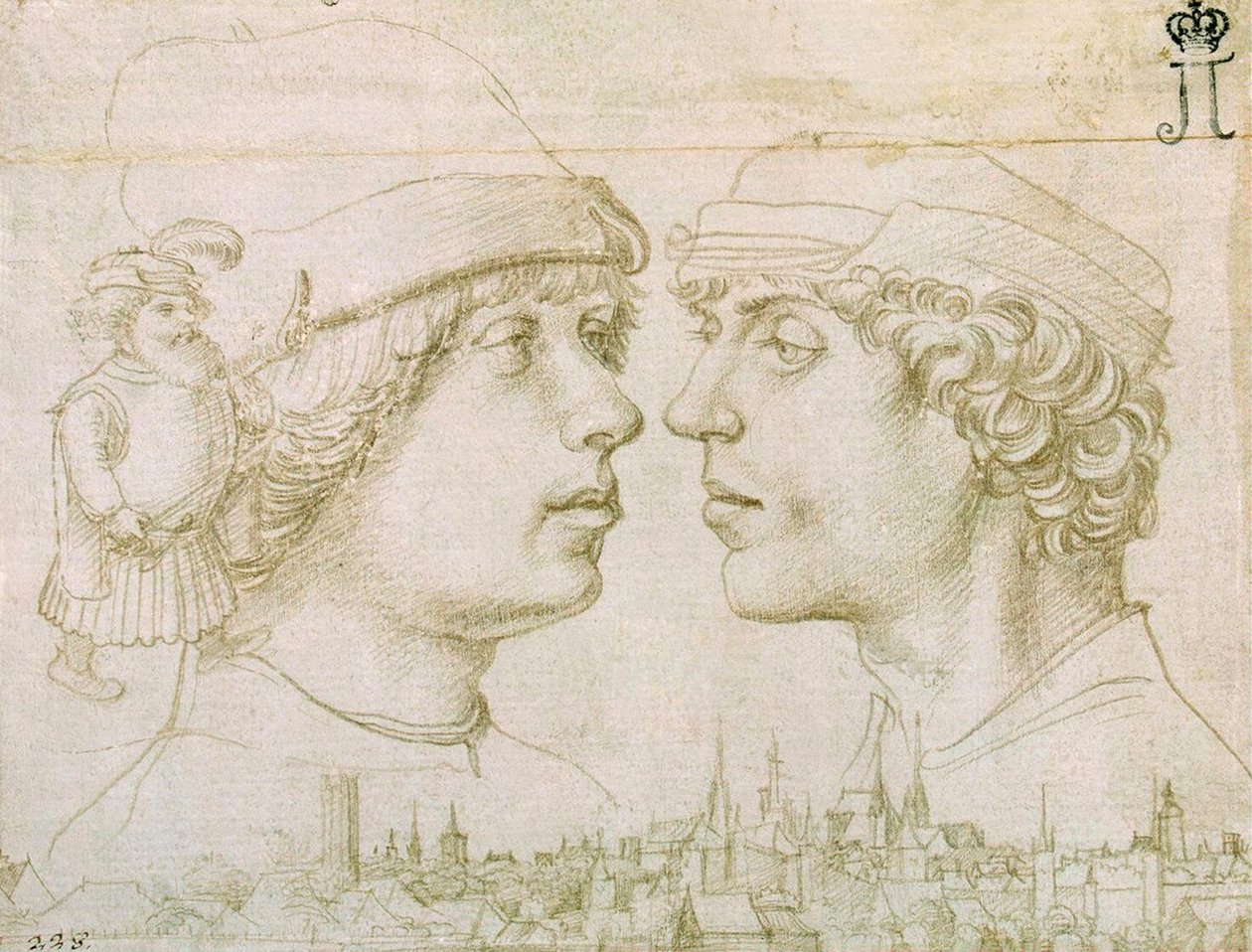 Sanatçının Oğlunun Portresi, 1514. by Hans Holbein the Elder