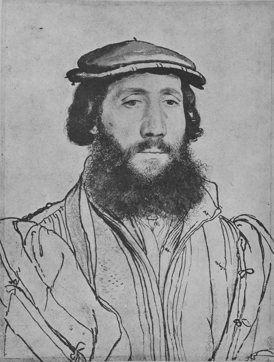 Bir Beyefendi: Bilinmiyor, c1535 1945 by Hans Holbein der Jüngere