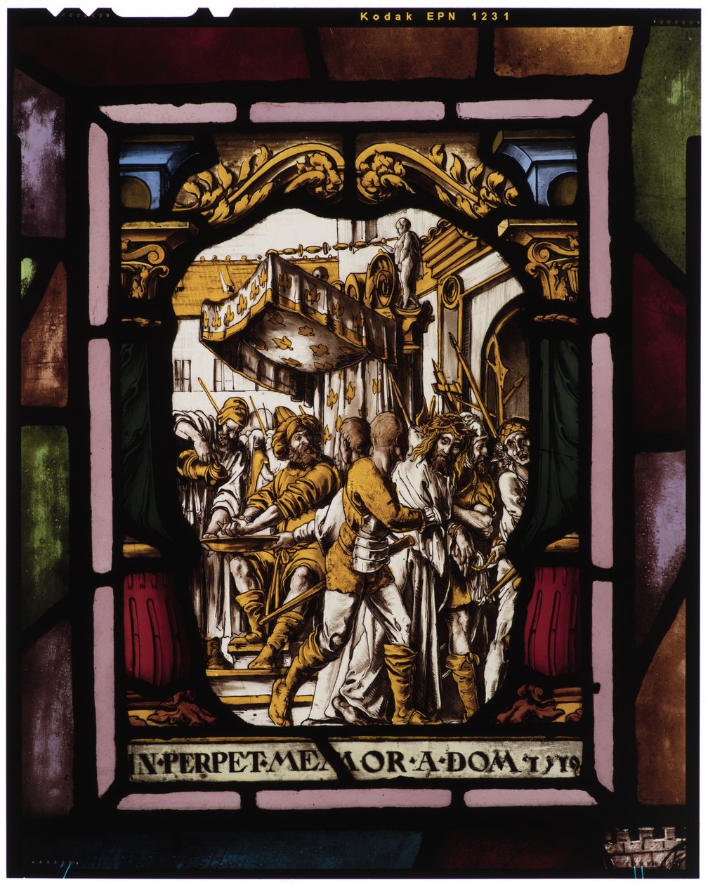 Pilatus Tarafından Yargılanan Mesih by Hans Holbein der Jüngere