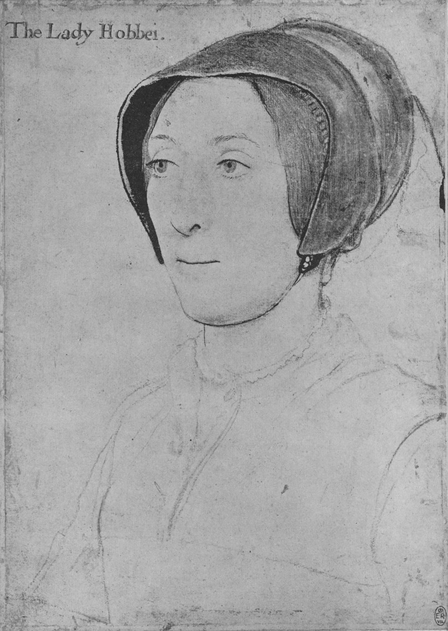 Elizabeth Aşkım, c1532-1543 1945 by Hans Holbein der Jüngere