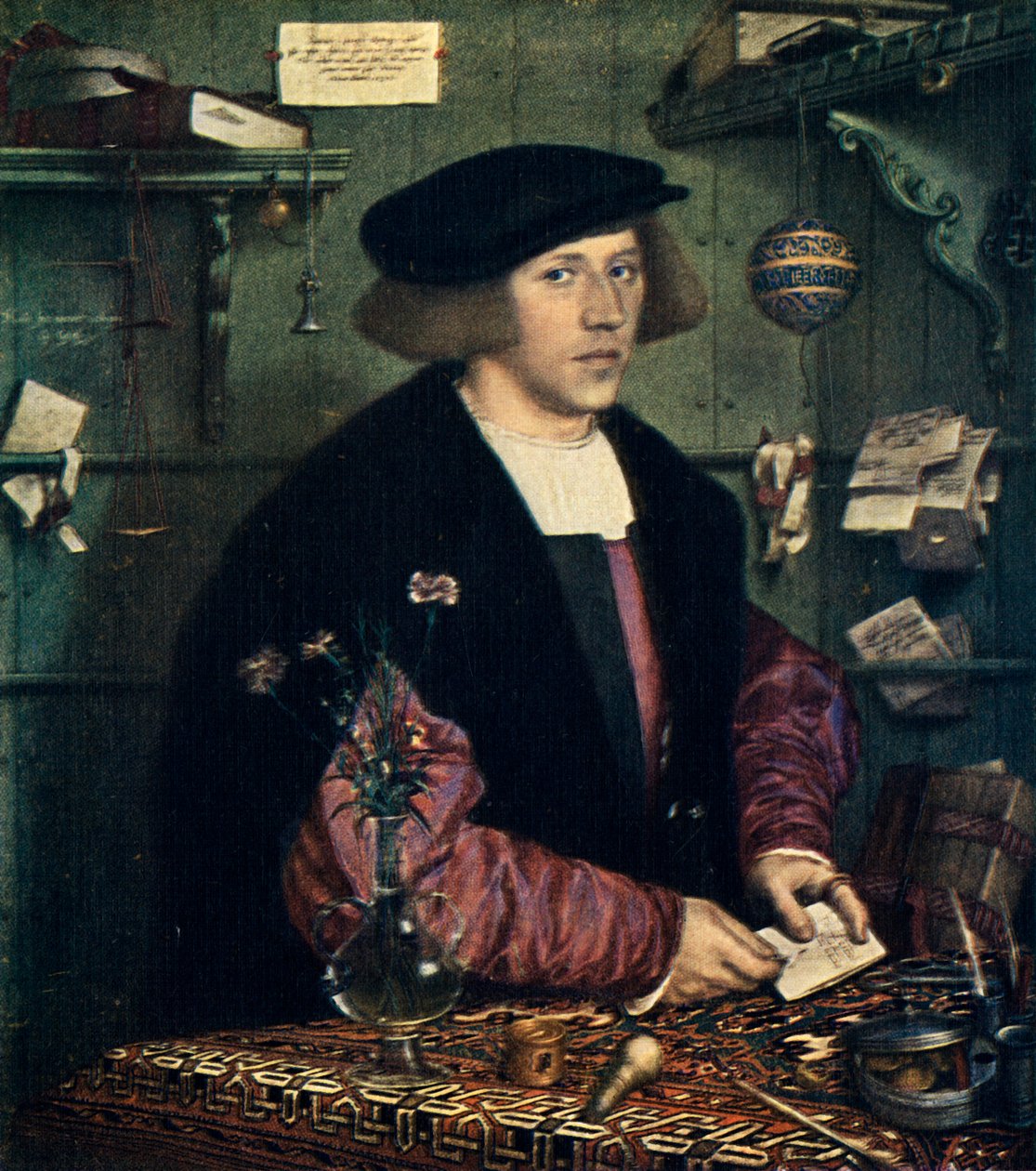 George Gisze, 1532, 1909 by Hans Holbein der Jüngere