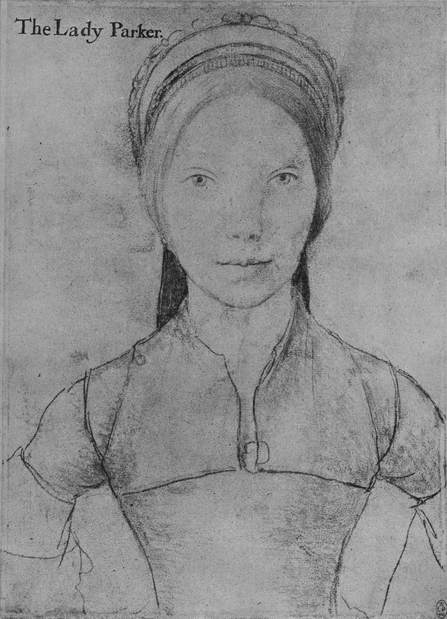 Grace, Leydi Parker, c1540-1543 1945 by Hans Holbein der Jüngere
