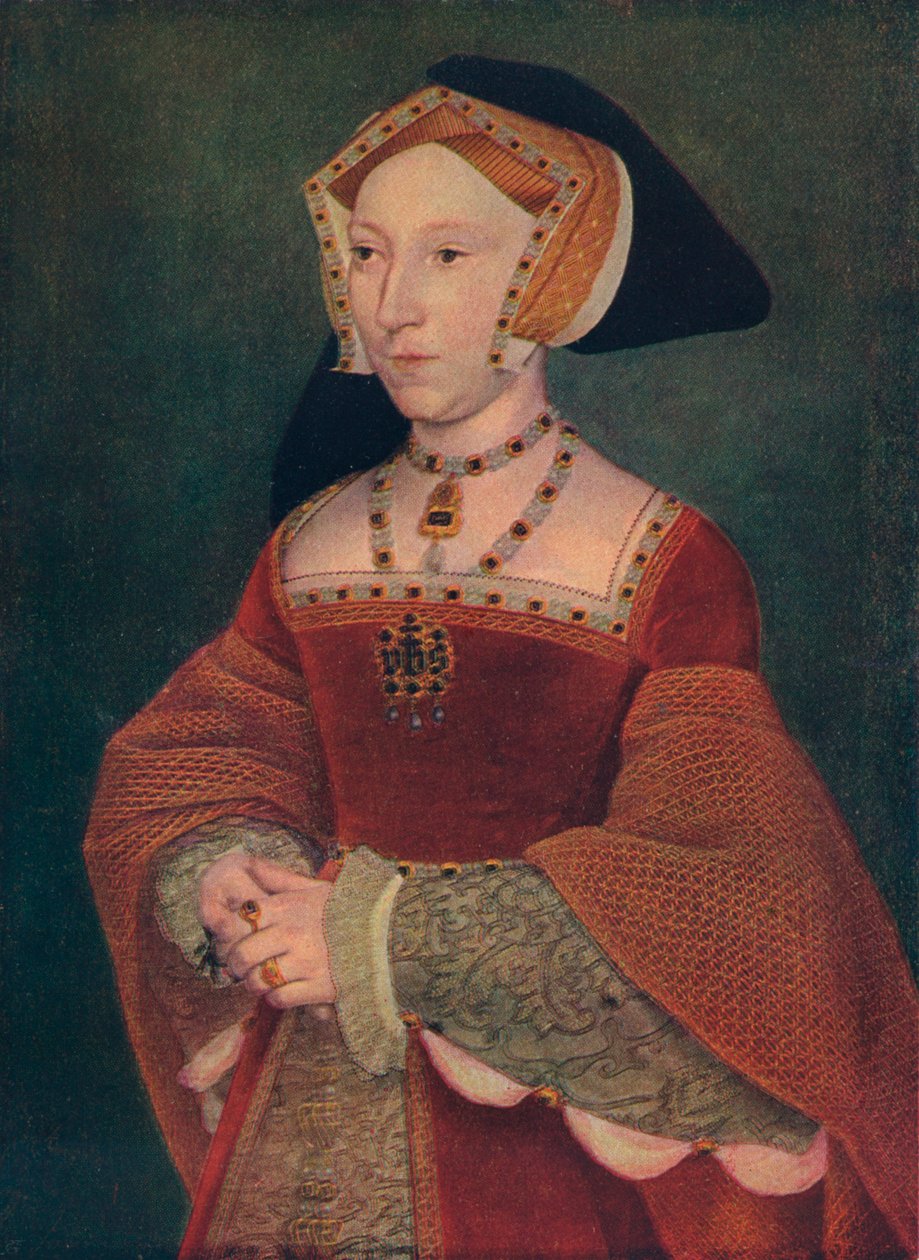Jane Seymour, 1537 by Hans Holbein der Jüngere