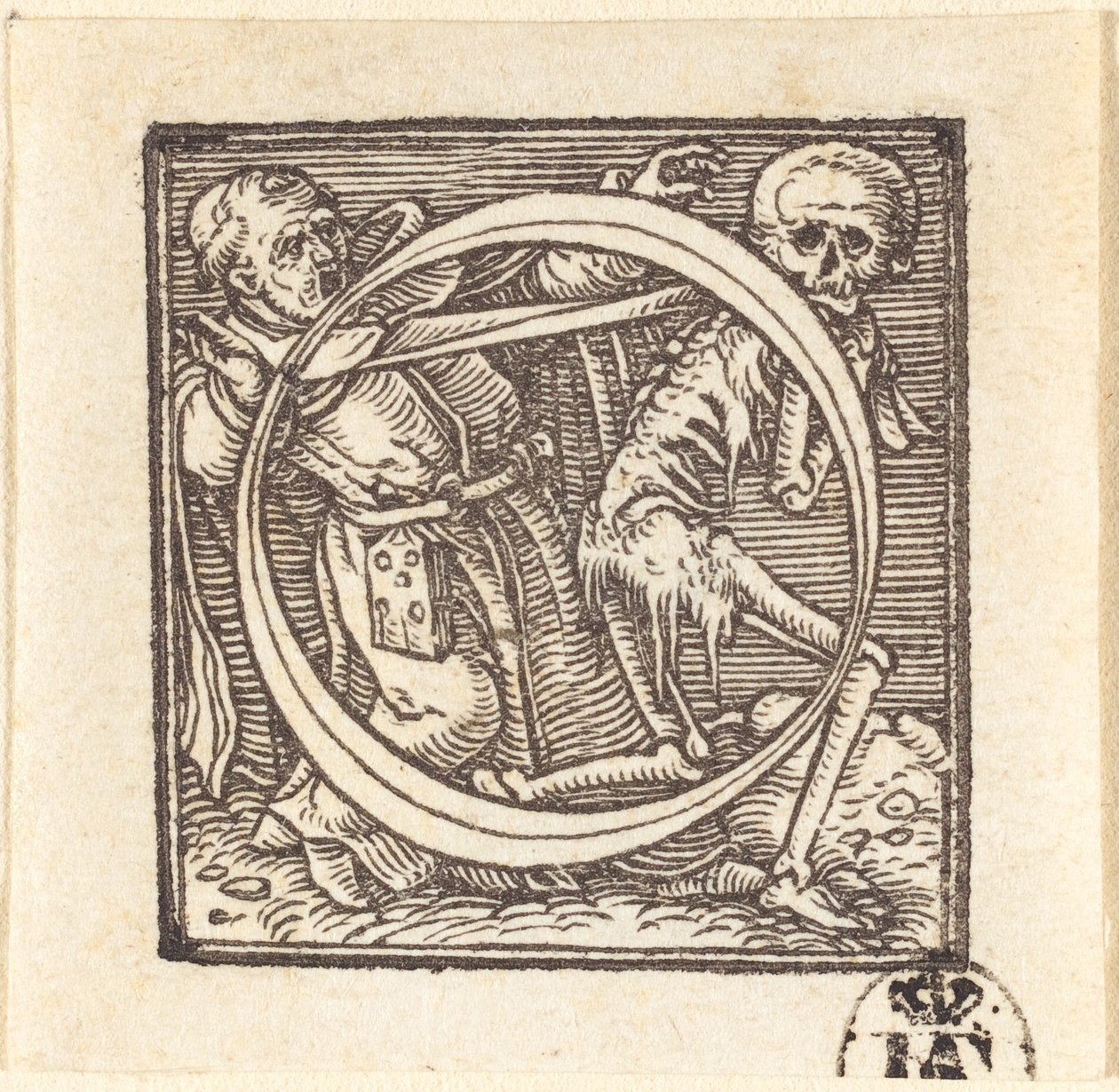O harfi by Hans Holbein der Jüngere