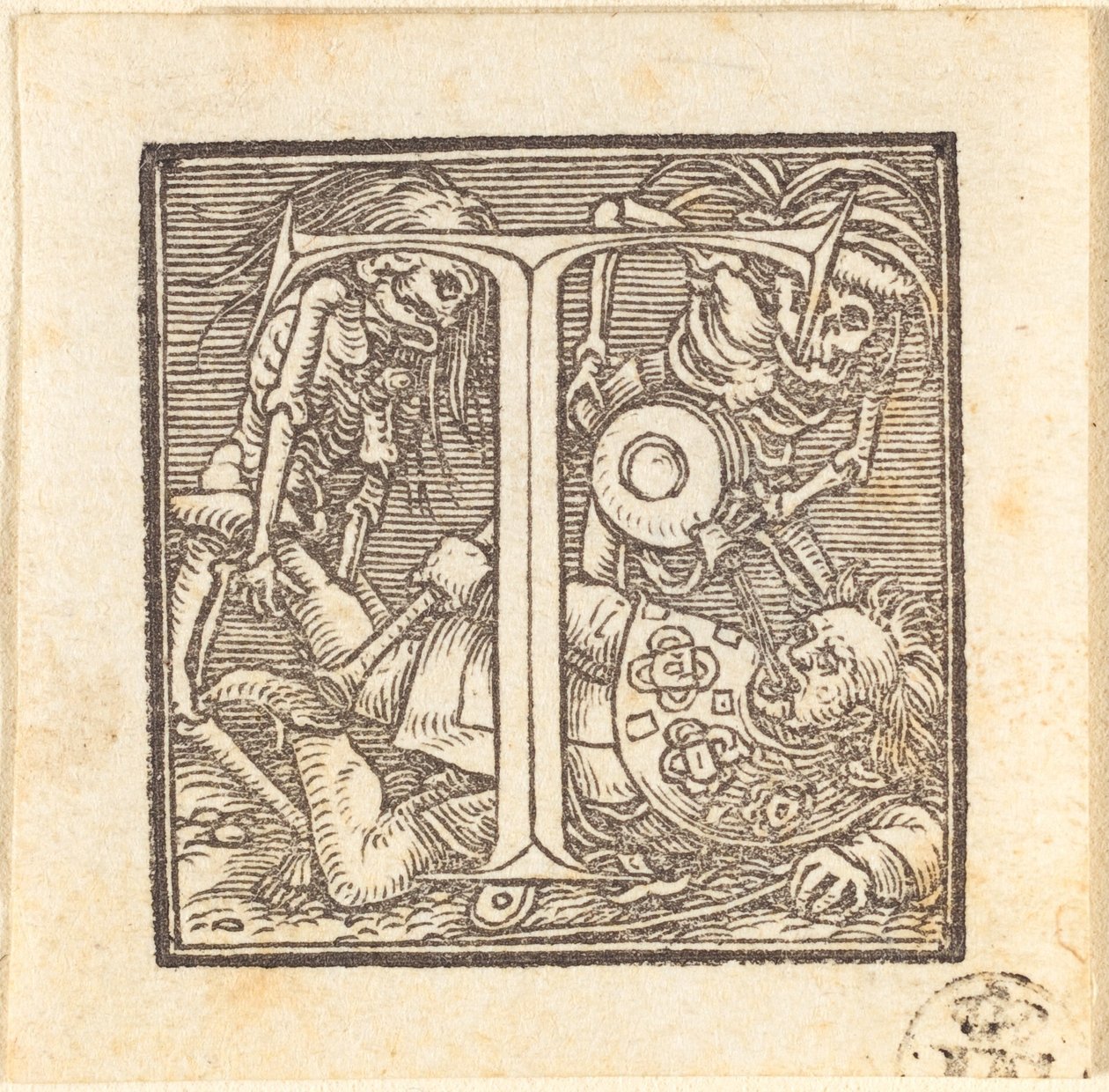 T harfi by Hans Holbein der Jüngere