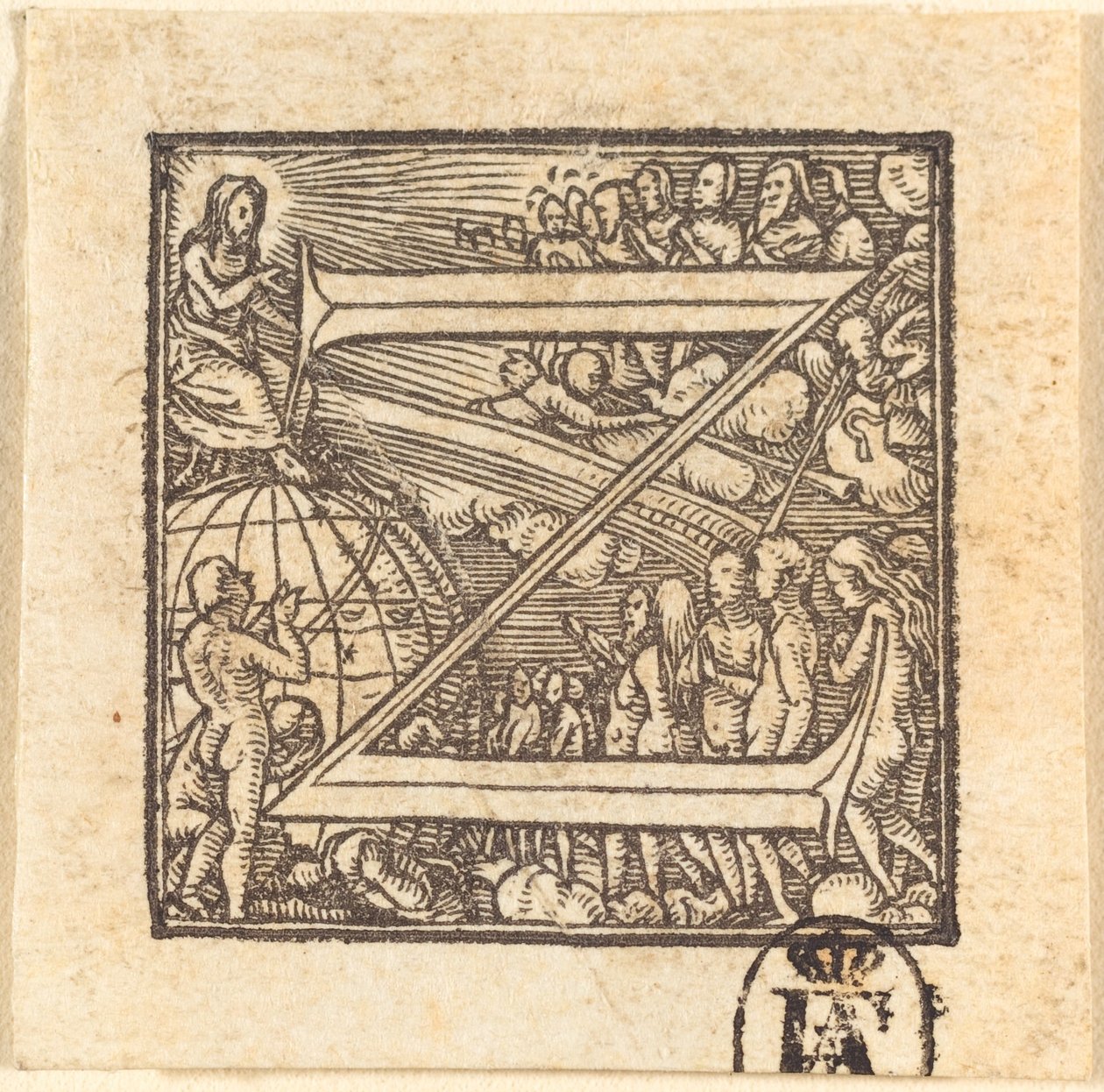 Z harfi by Hans Holbein der Jüngere