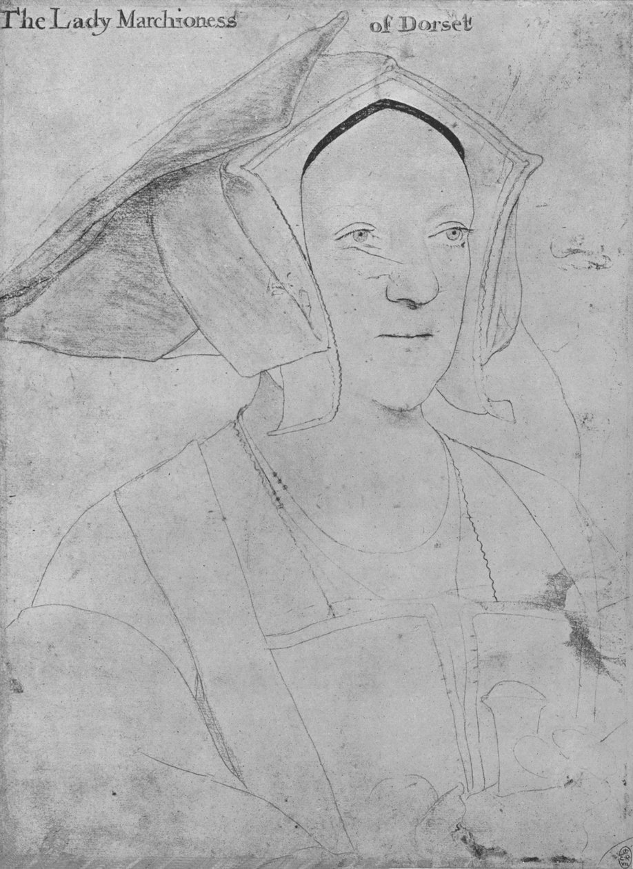 Margaret, Dorset Markizi, c1532-1535 1945 by Hans Holbein der Jüngere