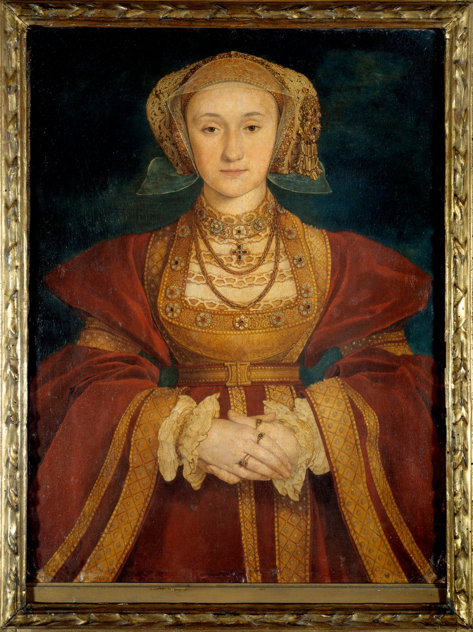 Cleves'li Anne'nin portresi by Hans Holbein the Younger