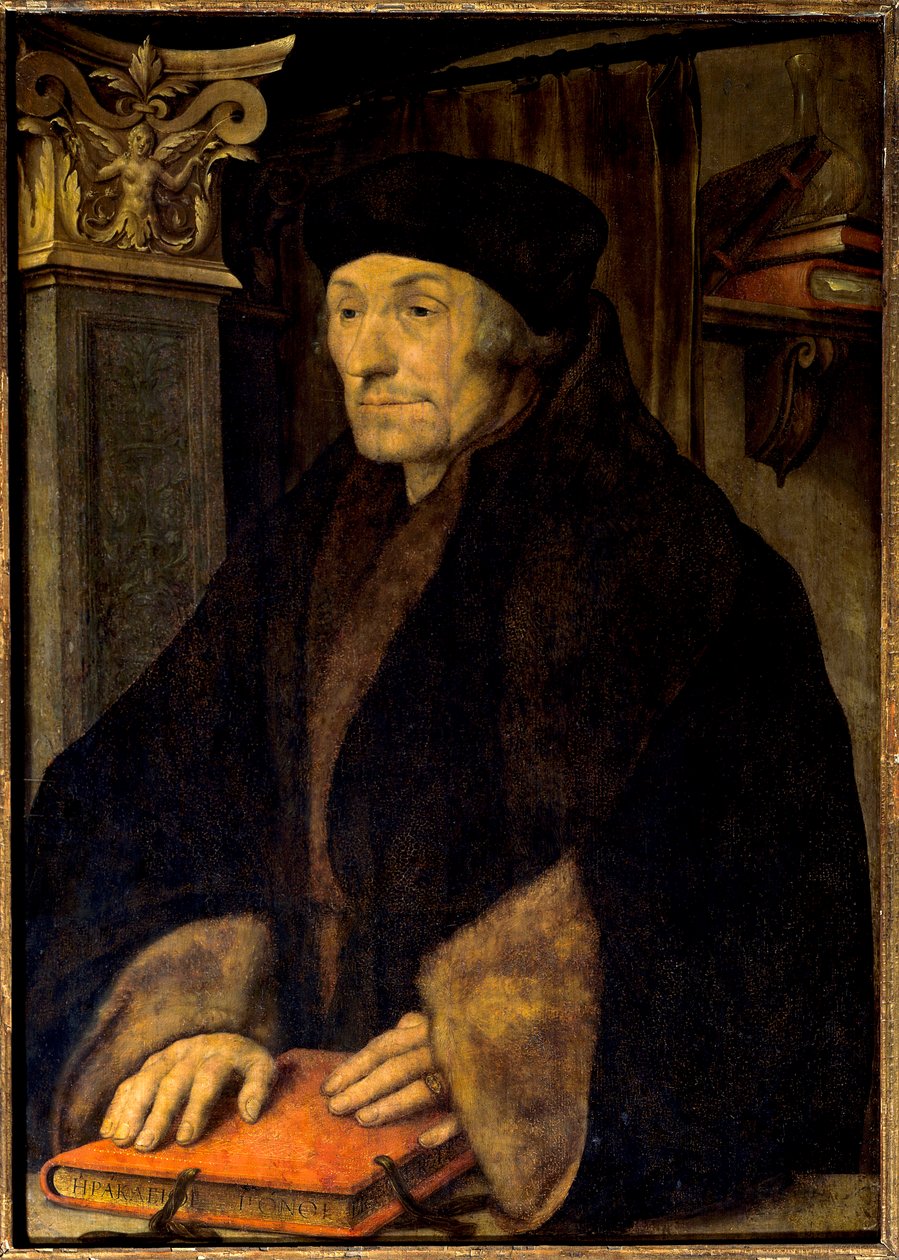Rotterdam Erasmus Portresi by Hans Holbein der Jüngere