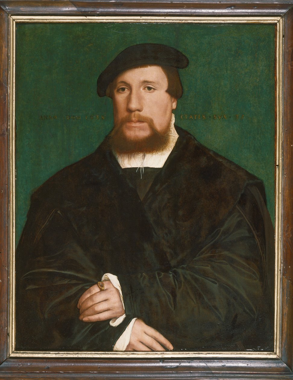 Bir Hansa Tüccarı Portresi by Hans Holbein der Jüngere
