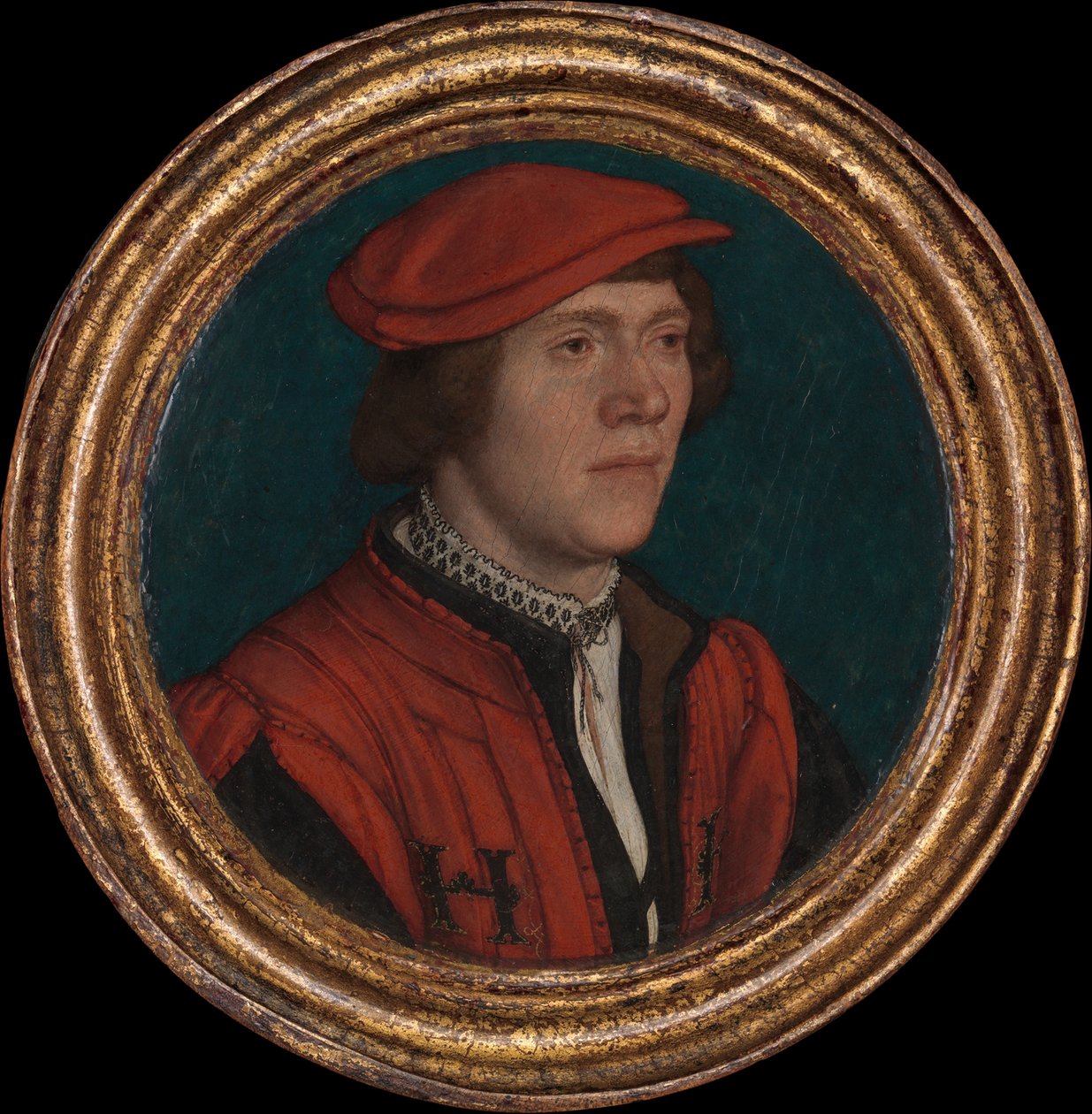 Kırmızı Başlıklı Bir Adamın Portresi, 1532-35 by Hans Holbein der Jüngere